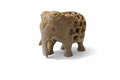 Premium Green Stone Small Elephant Showpiece