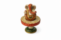 White Marble Lord Ganesh Idol with Stand
