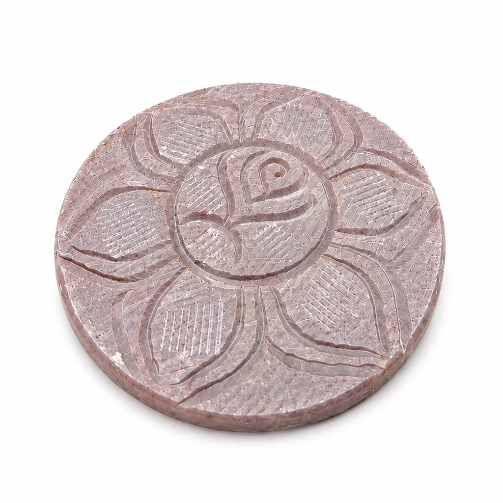 Classic Green Stone peacock Coaster