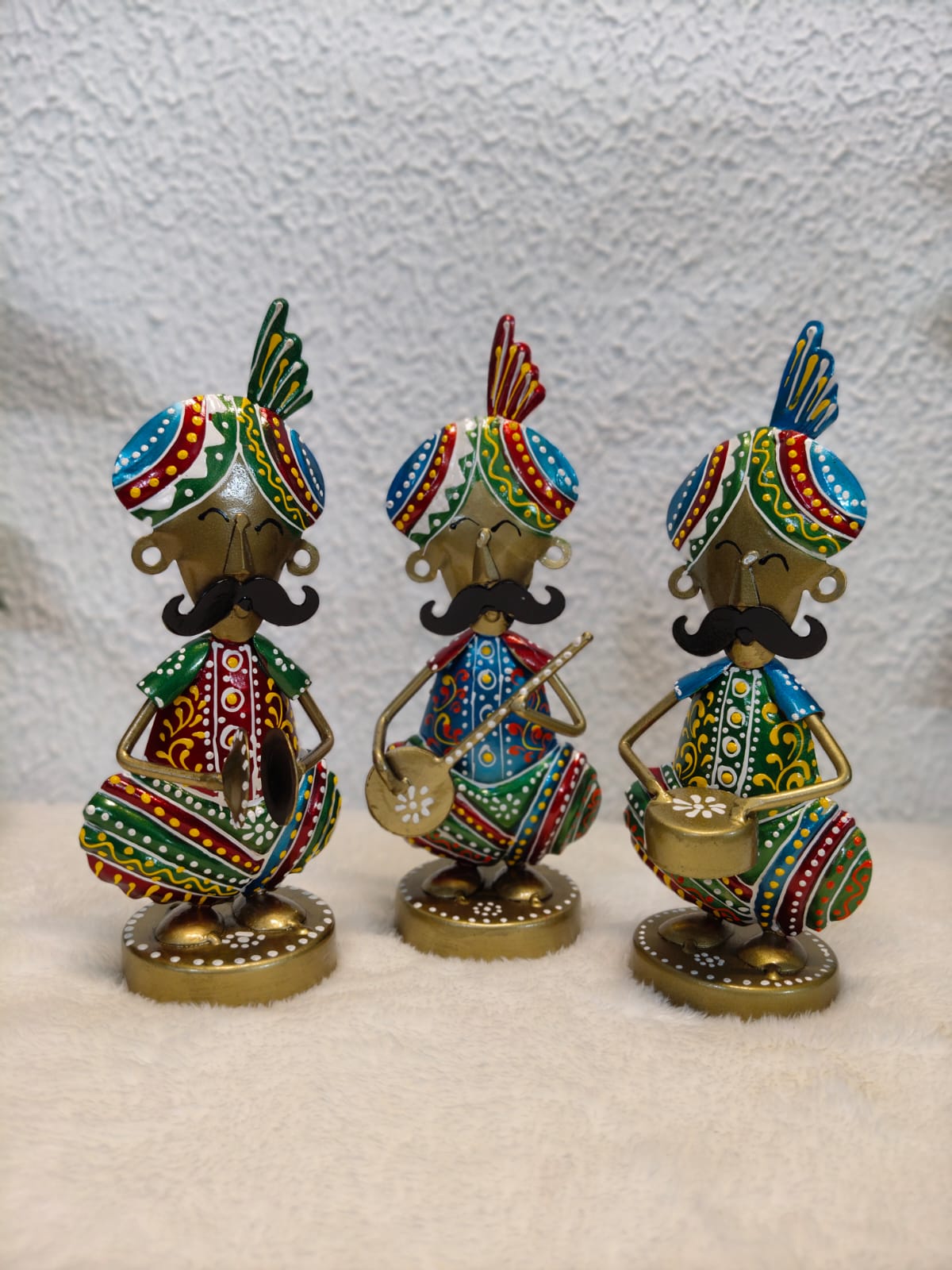 Iron Mini Motu Mens Musicians Set of Three