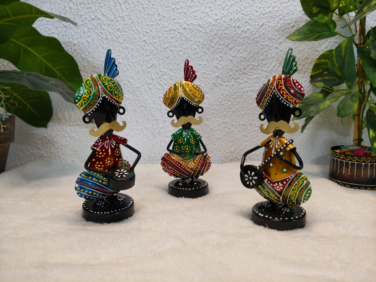 Iron Mini Motu Mens Musicians Set of Three