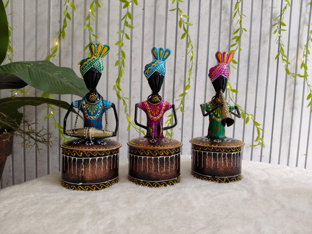 Iron Box Sardar Musicians Set of Three