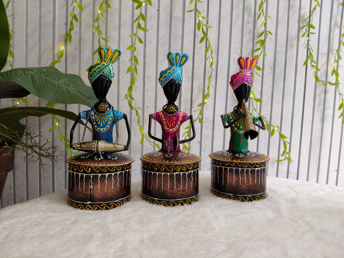 Iron Box Sardar Musicians Set of Three