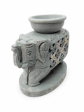 Classic Green Stone Elephant Diffuser