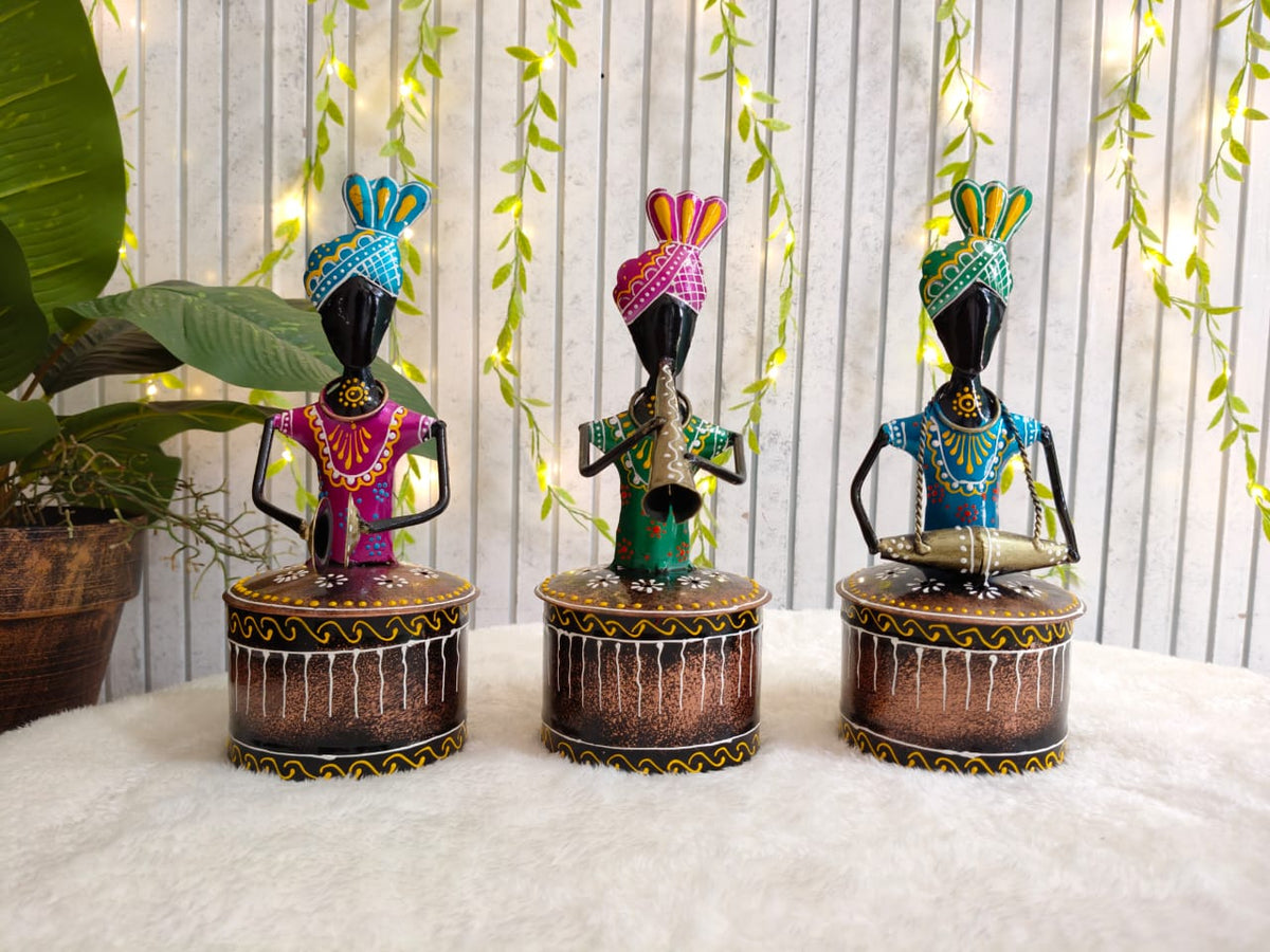 Iron Box Sardar Musicians Set of Three