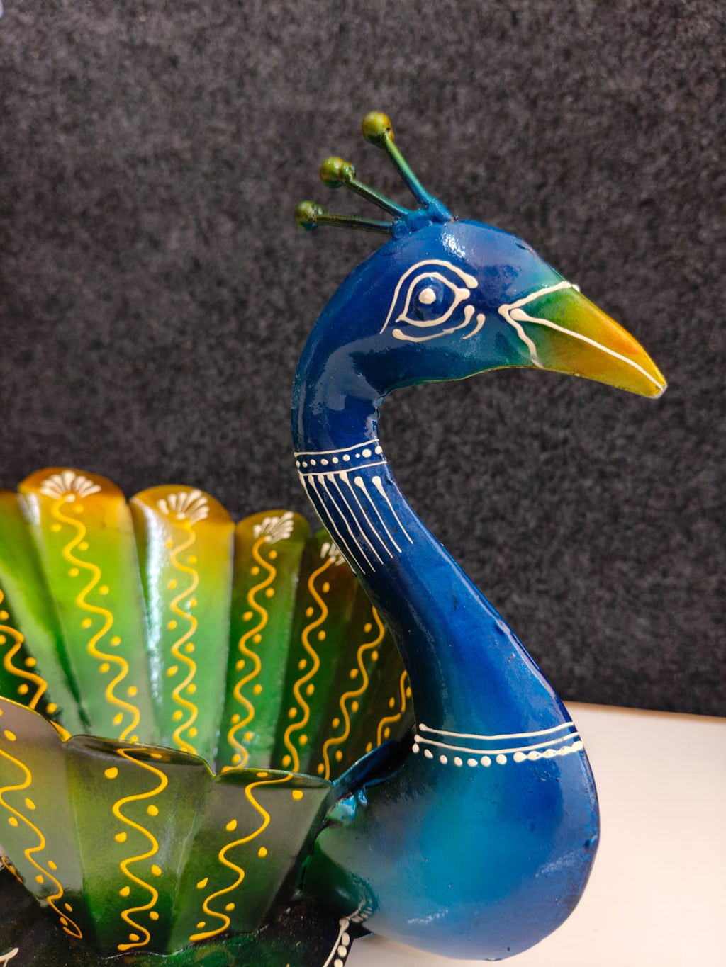 Iron peacock Bowl